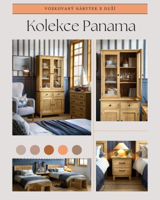 #kolekcepanama #nabytek #voskovanynabytek