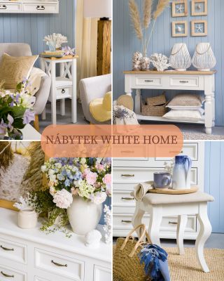 🤍 White Home – když přírodní dřevo potká bílou eleganci. ✨ Nadčasový styl, který vnese klid a světlo do každého domova. 🪑...